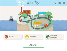 Tablet Screenshot of apeiron-team.eu